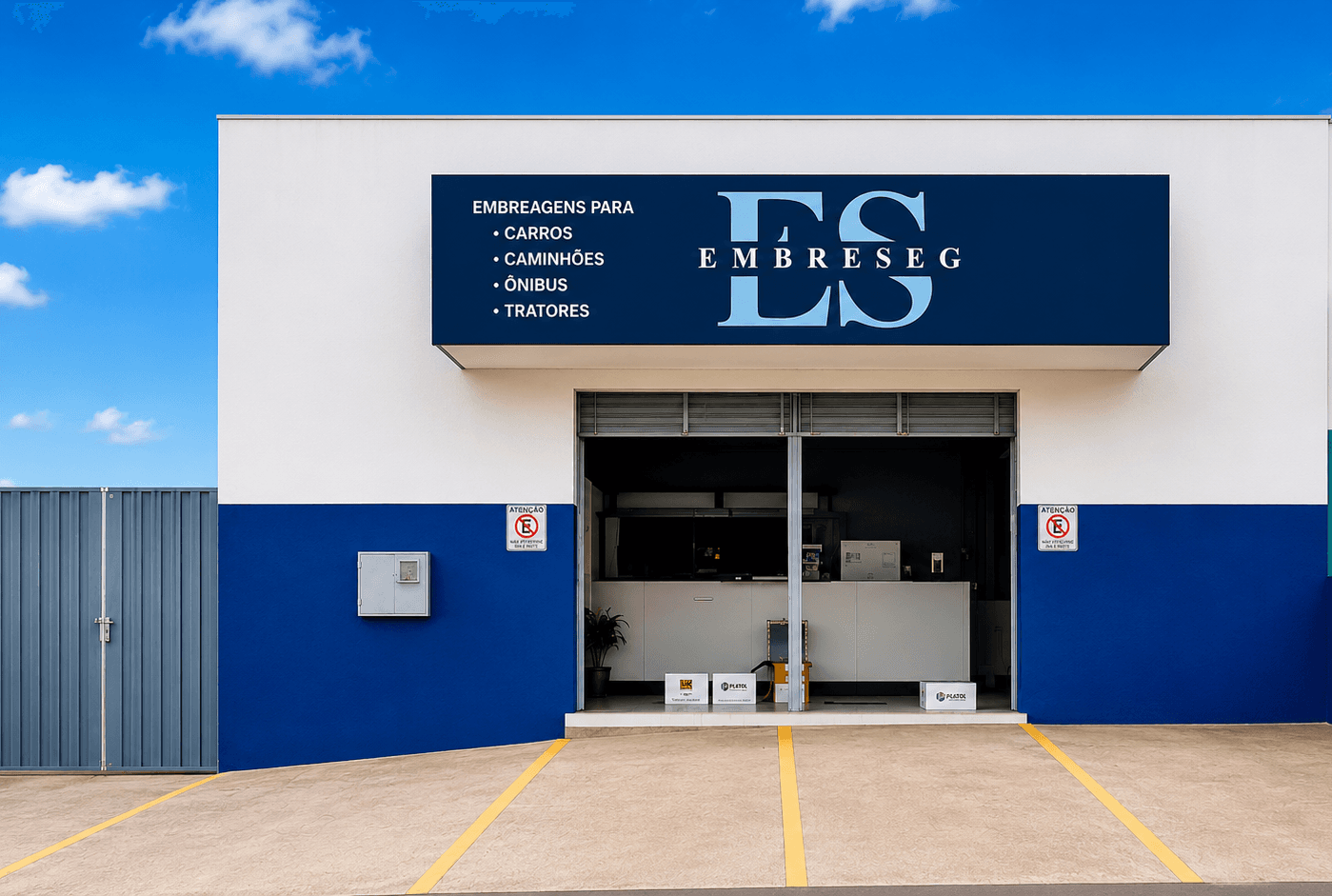 Fachada da Embreseg